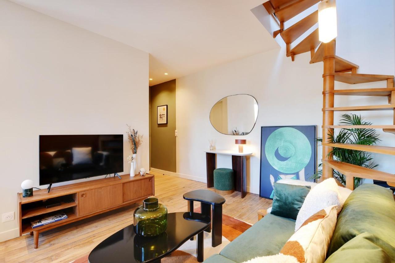 Luxury Duplex Apartment Boulogne-Billancourt Exterior foto