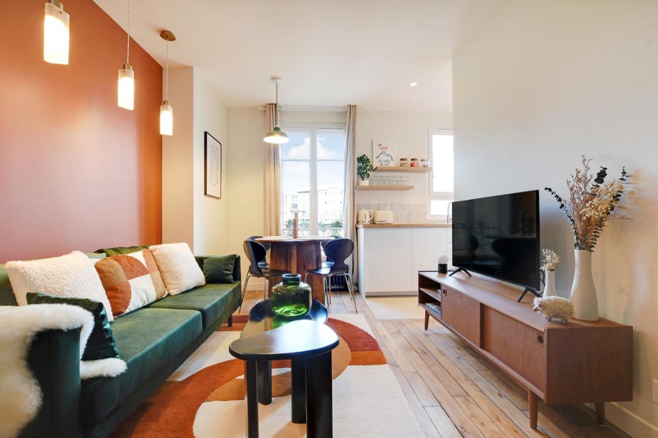 Luxury Duplex Apartment Boulogne-Billancourt Exterior foto